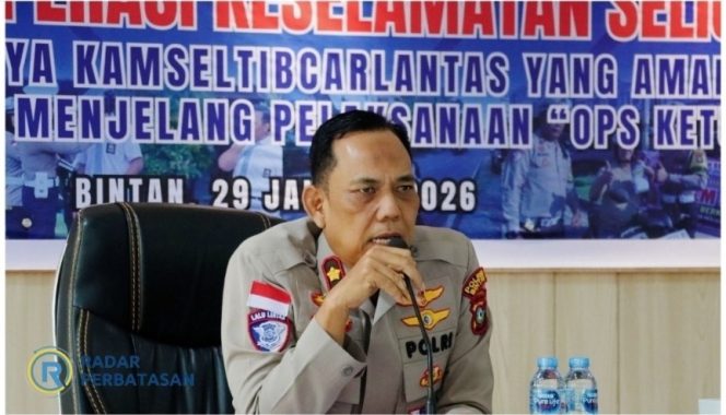 
					Polres Bintan Siapkan Operasi Keselamatan Seligi 2026, Polisi Kedepankan Pendekatan Humanis