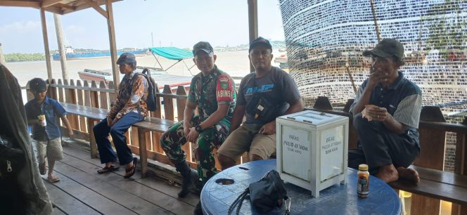 
					Babinsa Koramil 06/Kateman Ingatkan Nelayan Waspada Pasang Laut dan Gelombang Tinggi