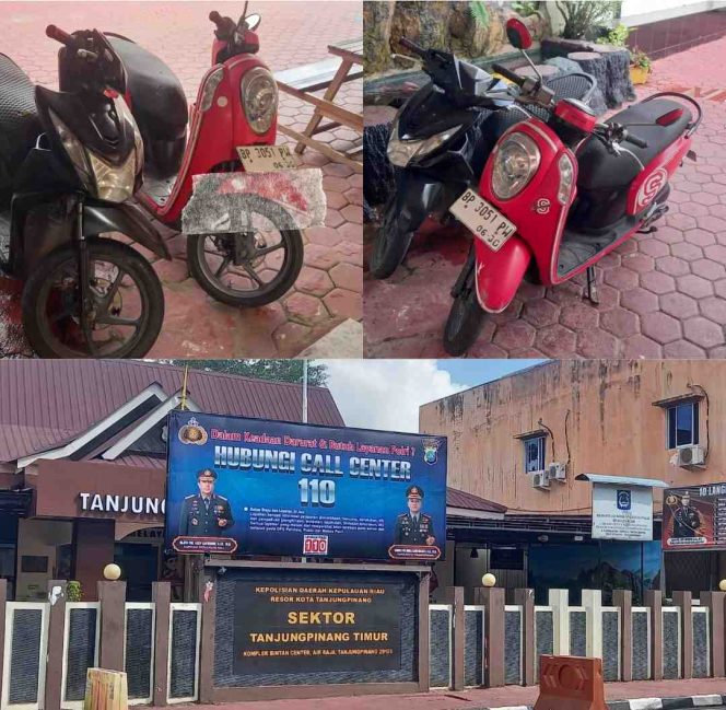 
					Pelaku Curanmor di Tanjungpinang Timur Ditangkap dalam Hitungan Jam