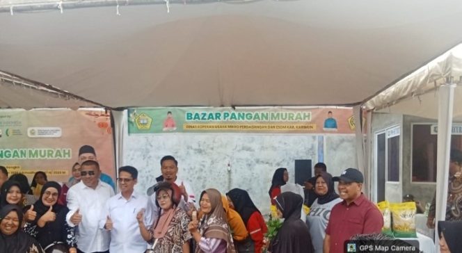 
					Bulog Batam Salurkan 1 Ton Beras di Bazar Pangan Murah Karimun
