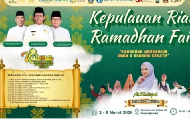 
					Pemprov Kepri Hadirkan Ratusan UMKM serta Layanan Publik Terpadu di Kepri Ramadan Fair 2026