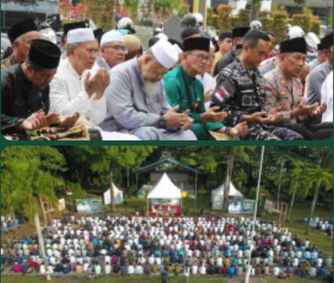 
					Pemko dan Masyarakat Bersatu, Doa Bersama Salat Istisqa Digelar di Tanjungpinang