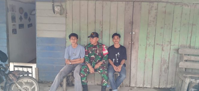 
					Babinsa Ajak Generasi Muda Tanjung Raja Aktif Bangun Kapasitas SDM Desa