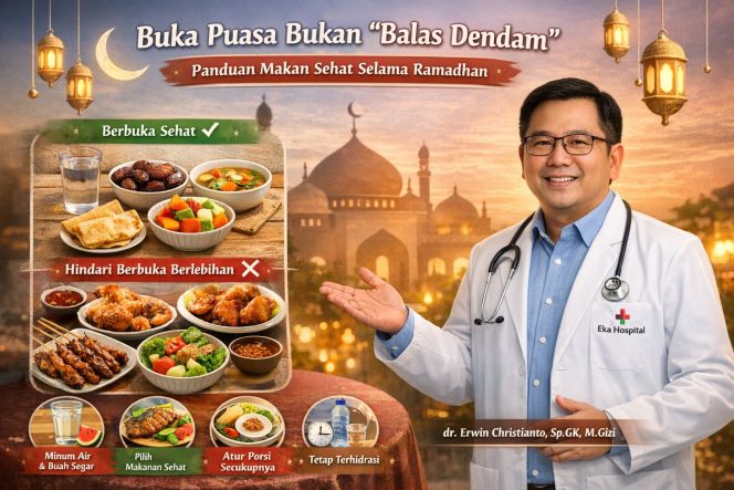 
					Buka Puasa Bukan Ajang “Balas Dendam”, Ini Panduan Makan Sehat Selama Ramadhan
