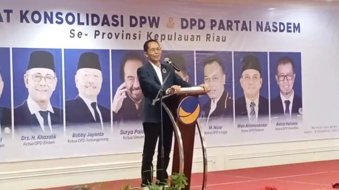 
					Amsakar Achmad Beberkan Alasan Mundur dari Ketua DPW NasDem Kepri