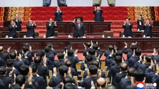 
 Kim Jong Un Terpilih Kembali Jadi Presiden Korea Utara