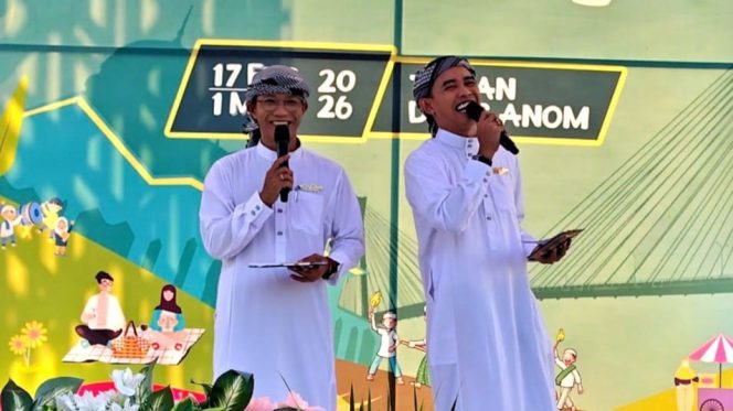 
					Mc” Duo Sachet”  Angga Dimar sukses Pandu Acara SWARA  Gebyar Ramadan 1447 H.