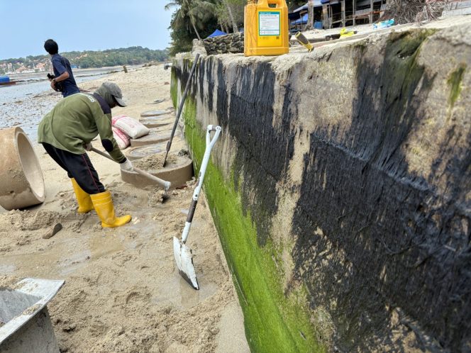 
					Pantai Nongsa Tercemar Limbah Cair Berbau, Aktivitas Nelayan Terganggu