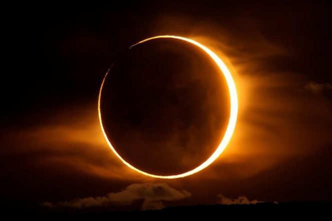 
 Foto ilustrasi gerhana bulan total. / Freepik