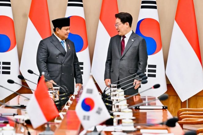 
 Presiden Prabowo Dan Presiden Lee Jae Myung Perkuat Kemitraan Strategis Indonesia–Korea Selatan Dalam Pertemuan Bilateral