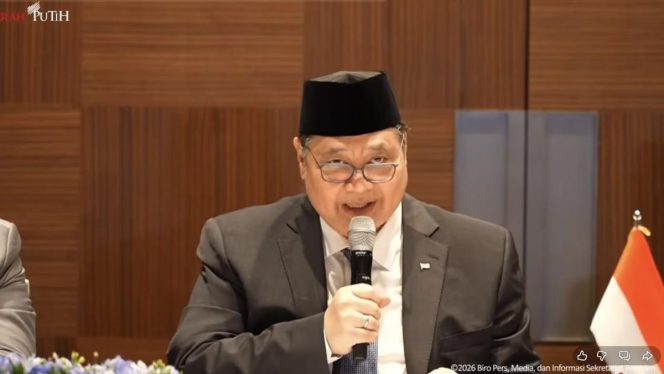 
					
Menteri Koordinator Bidang Perekonomian, Airlangga Hartarto.