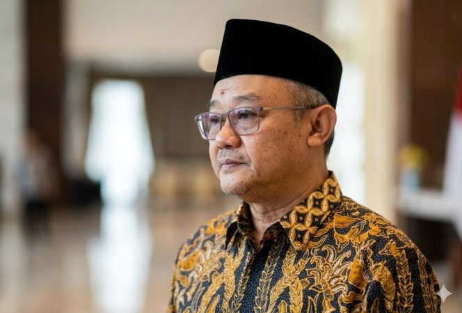 
					Menteri Pendidikan Dasar dan Menengah (Mendikdasmen), Abdul Mu'ti.