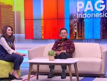 Gubernur Kepulauan Riau Ansar Ahmad tampil sebagai narasumber dalam program Selamat Pagi Indonesia Metro TV, Jumat (24/4/2026). (Tangkap layar siaran Selamat Pagi Indonesia Metro TV)