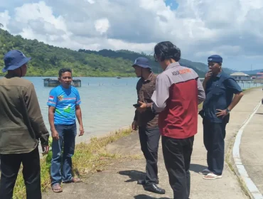 Anambas-TIM verifikasi Kampung Nelayan Merah Putih (KNMP) meninjau lokasi yang diusulkan Pemerintah Kabupaten (Pemkab) Kepulauan Anambas.