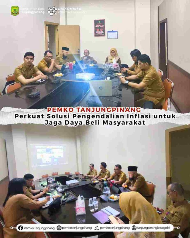
					Jaga Daya Beli Masyarakat, Pemko Tanjungpinang Perkuat Solusi Pengendalian Inflasi