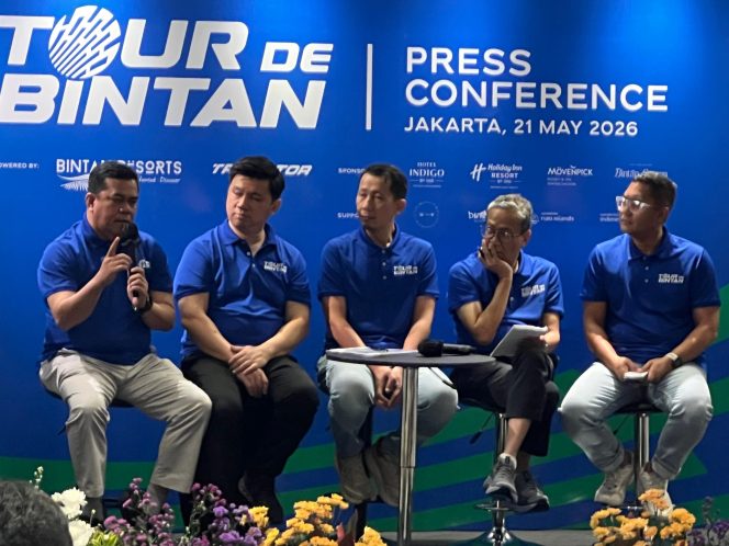 
 Konferensi Pers Tour de Bintan 2026 di Jakarta, Sekda Ronny: Ini Event Internasional Sekaligus Promosi Pariwisata Bintan