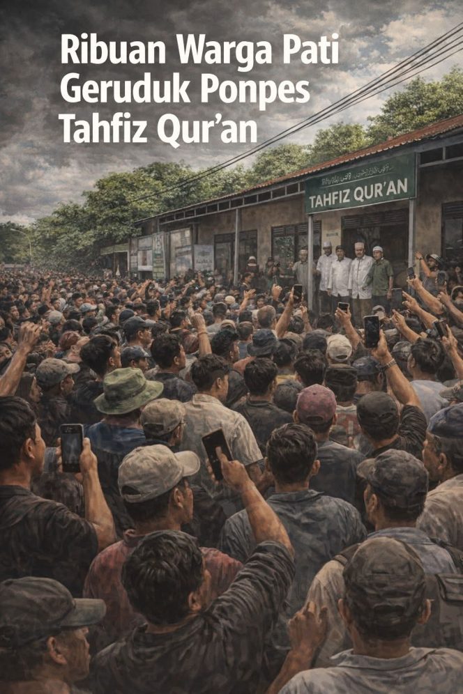 
					Ponpes Berkedok Tahfiz Quran Berubah Jadi Tempat Predator Anak, Digeruduk Warga Pati