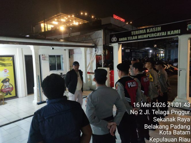 
					Polsek Belakang Padang Gelar Patroli Cipkon, Pastikan Wilayah Tetap Aman Dan Kondusif