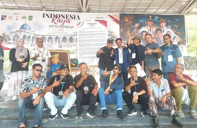
					Ratusan pelukis ikuti Event Gerakan Nasional Indonesia Raya Menggambar 2026