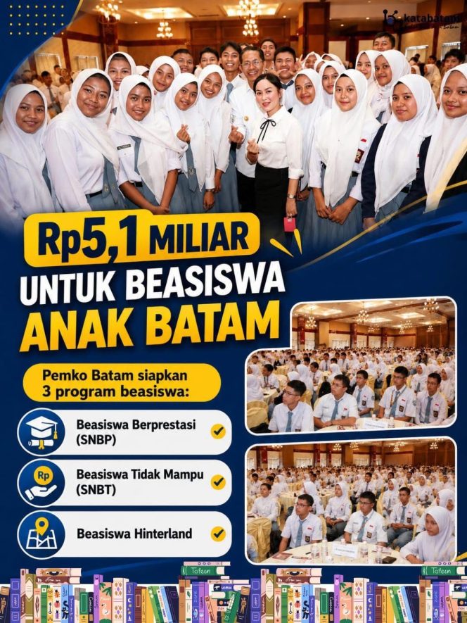 
					Amsakar-Li Claudia Perluas Beasiswa Batam untuk Anak Hinterland dan Keluarga Tidak Mampu
