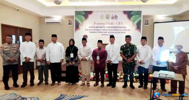 
 54 Kafilah Tanjungpinang Jalani TC MTQ Kepri, Wawako Raja Ariza: Perkuat Mental dan Akhlak