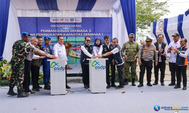
 Perkuat Konektivitas, Pembangunan Dermaga II Tanjung Uban Resmi Dimulai