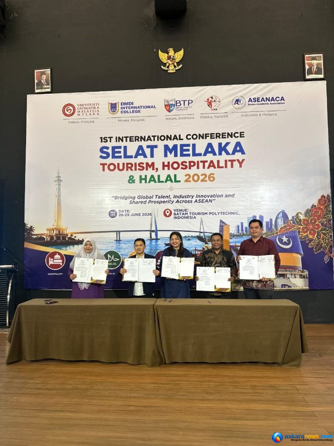 
 Karang Taruna Kota Batam dan Politeknik Pariwisata Batam Teken MoU untuk Perkuat Kolaborasi Pendidikan, Penelitian, dan Pengembangan SDM