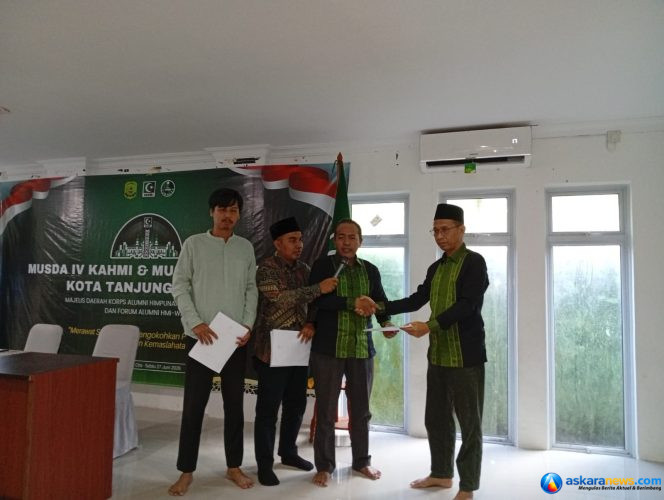 
 Andi Irawan Terpilih  pimpin MD KAHMI Kota Tanjungpinang