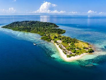 Pulau Katang di Kabupaten Lingga. (Foto: dok/istimewa) 