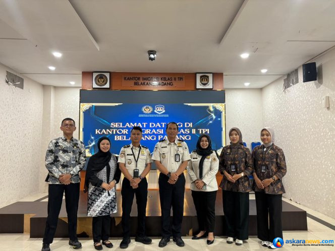
 Kantor Imigrasi Kelas II TPI Belakang Padang menerima kunjungan koordinasi dari Kantor Imigrasi Kelas II TPI Tanjung Karimun