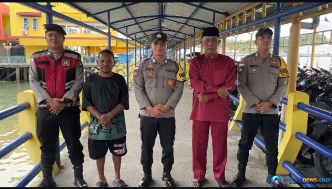 
 Polsek Belakang Padang dan Dishub Tertibkan Parkir di Pelabuhan Kuning