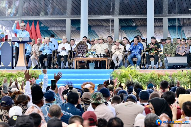 
 Panglima TNI Dampingi Presiden RI Hadiri Puncak PENAS Petani dan Nelayan XVII Tahun 2026 di Gorontalo