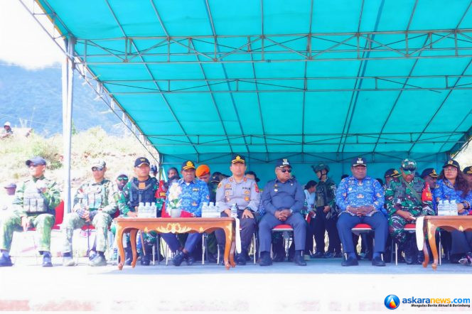 
 Kodim 1714/Puncak Jaya Bersinergi dengan Polri dan Pemda Musnahkan Miras Ilegal Demi Menjaga Kamtibmas