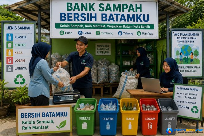 
 Bersih Batamku, Inovasi Kecamatan Batam Kota Dorong Budaya Kelola Sampah dan Tingkatkan Nilai Ekonomi Masyarakat