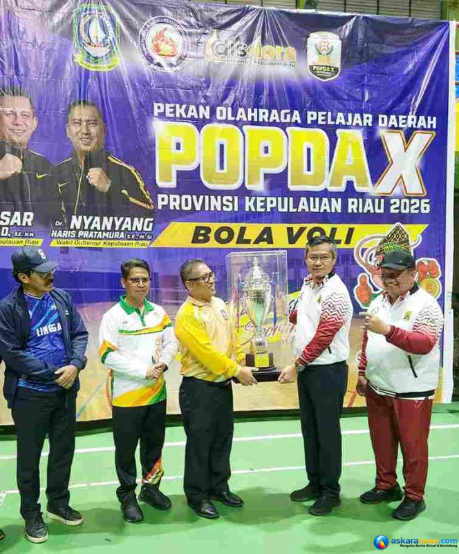 
 Wali Kota Lis: Juara Umum POPDA X Kepri Jadi Tonggak Kebangkitan Olahraga Pelajar Tanjungpinang