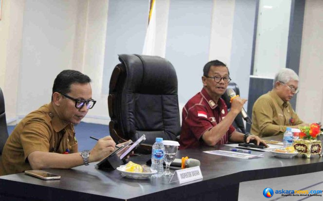 
 Wawako Raja Ariza Pimpin Rakor Monitoring dan Evaluasi PAD, Bahas Langkah Percepatan Peningkatan Pendapatan Daerah