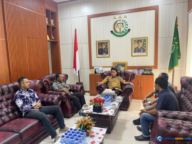 
 PWI Nagan Raya Jalin Silaturahmi dengan Kajari Setempat, Jumat 10 Juli 2026