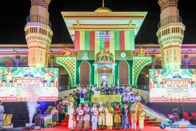 
 MTQ XII Kepri Resmi Dibuka Oleh Gubernur, 370 Qori & Qori’ah Terbaik Siap Berlomba