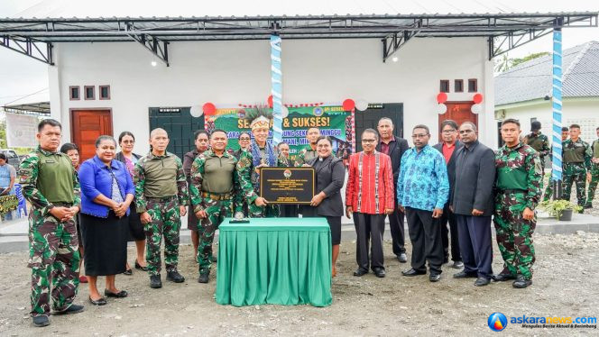 
 Dulu Beribadah di Teras, Kini Anak-anak Papua Memiliki Gedung Sekolah Minggu Permanen