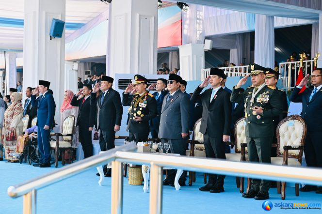 
 Panglima TNI Hadiri Peringatan HUT Ke-80 Bhayangkara, Perkuat Sinergi TNI-Polri