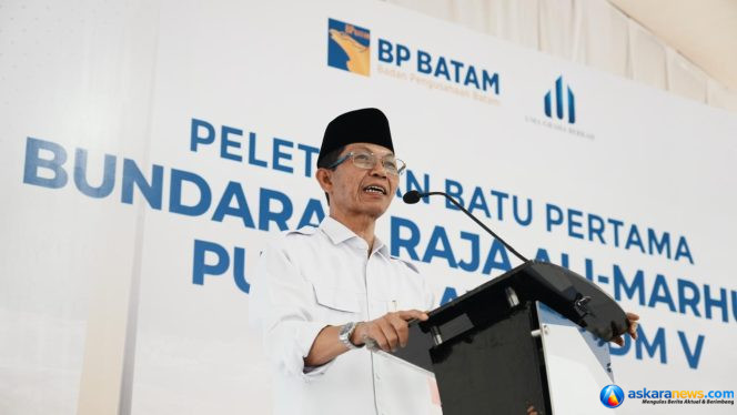 
 Tingkatkan Estetika Kota, Kepala BP Batam Mulai Bangun Bundaran Raja Ali Marhum Pulau Bayan