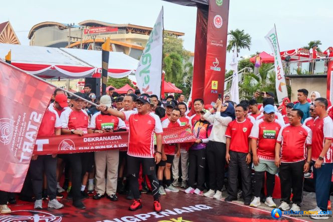 
 1.225 Pelari Ramaikan Tepi Laut, Dekranasda Fun & Run Jadi Ajang Kebersamaan Warga