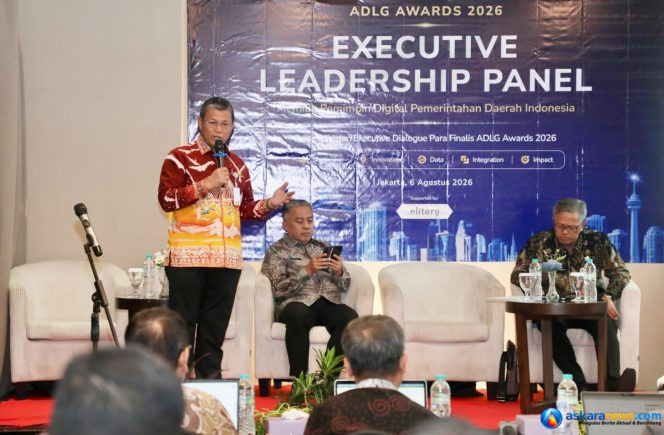 
 Sekda Batam, Firmansyah, menyampaikan pemaparan saat Executive Leadership Panel di Swiss-Belresidences Kalibata, Jakarta, Kamis (6/8/2026). 