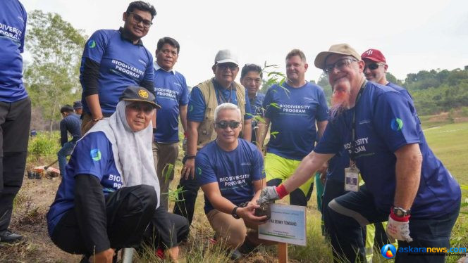 
 Perkuat Ketahanan Air Baku, BP Batam Gandeng Mc Dermott Tanam 400 Bambu Betung di Bendungan Sei Nongsa