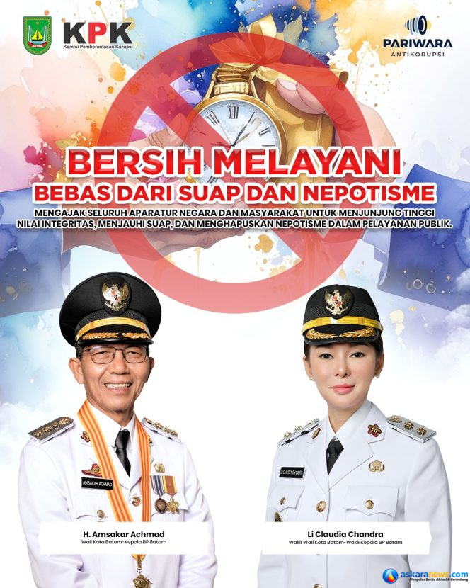 
 Komitmen Zero Tolerance Korupsi, Pemko Batam Perketat Pengendalian Gratifikasi dan Buka Kanal Pengaduan