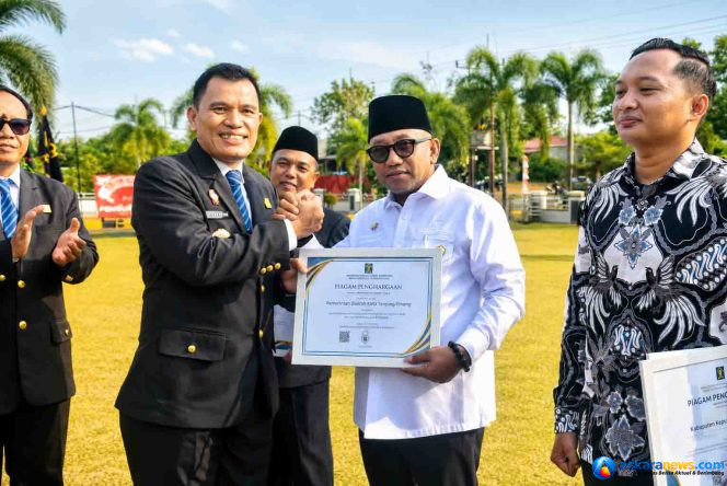 
 Lis Darmansyah Terima Penghargaan, Tanjungpinang Raih Peringkat Pertama IRH dan JDIH 2026