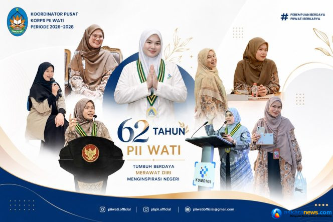 
 Semarak Hari Lahir PII Wati ke-62: Perayaan Serentak di Tiga Wilayah, Ketua Korpus PII Wati, Melisa: Merawat Diri, Tumbuh Berdaya, Menginspirasi Negeri