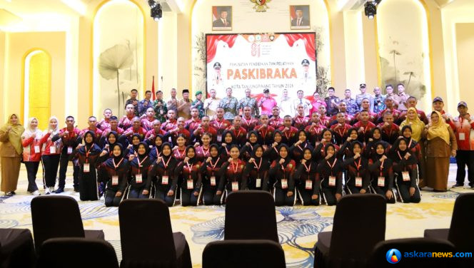 
 56 Capaska Tanjungpinang Jalani Diklat, Wali Kota Lis: Jaga Disiplin dan Solidaritas