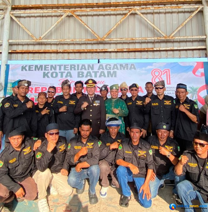 
 LMB Kepri Kota Batam Hadiri Upacara HUT RI Ke-81 dan Ziarah Ke TMP Pusara Bhakti Bulan Gebang