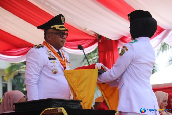 
 Wali Kota Lis Pimpin Upacara Detik-Detik Proklamasi Kemerdekaan RI